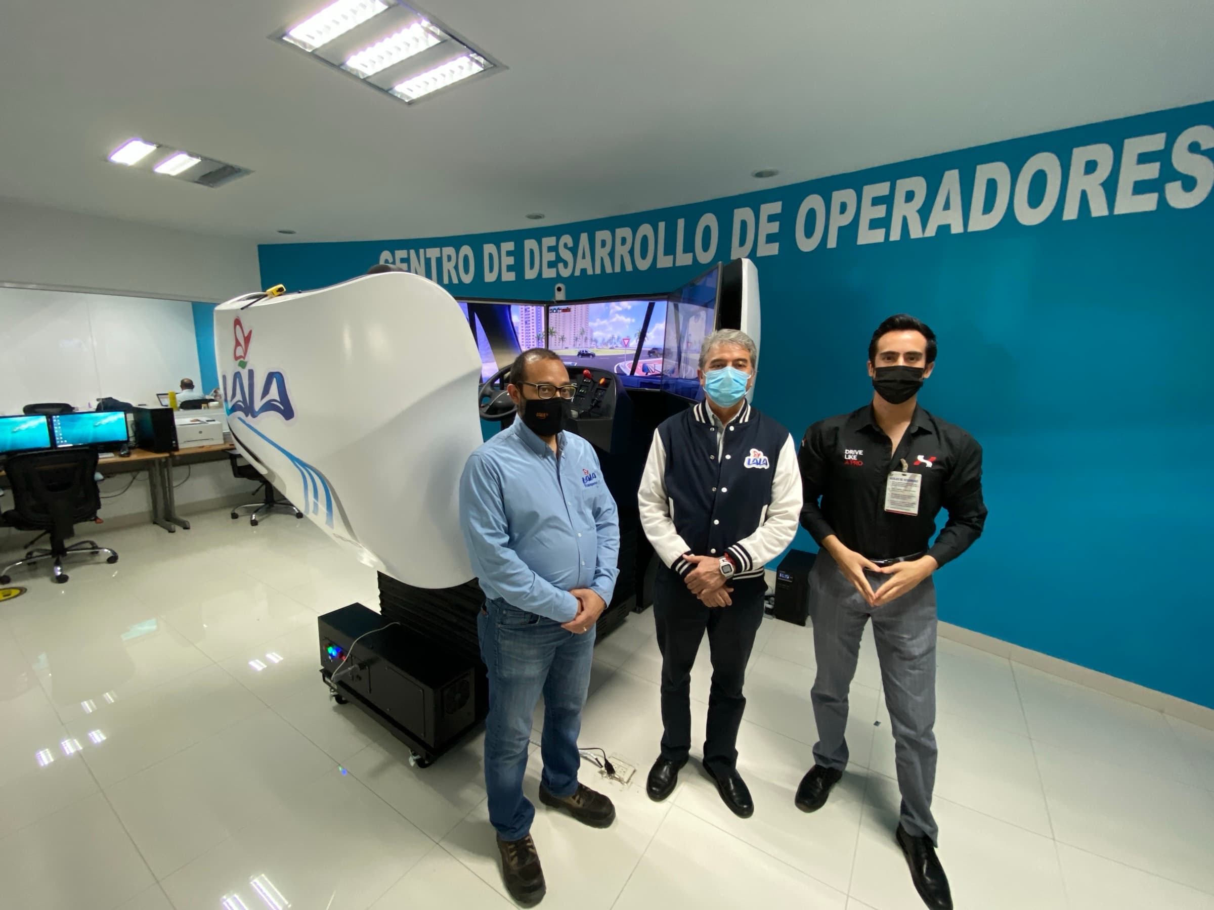 APEX truck simulator for Grupo Lala operators