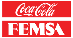 Logotipo de Coca-Cola FEMSA, cliente de APEX Simulación y Tecnología