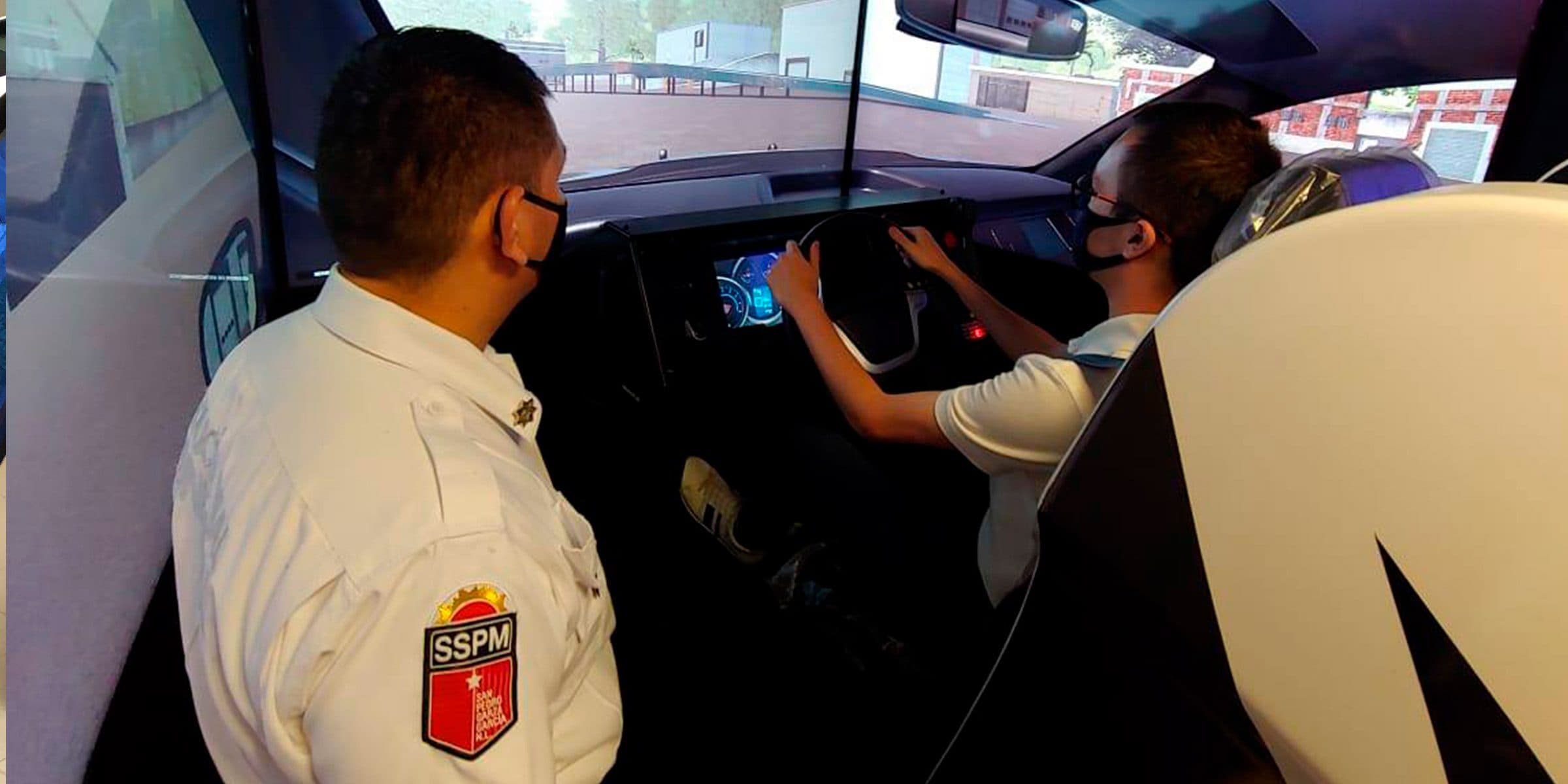 License exam with risk situations administered in the APEX simulator
