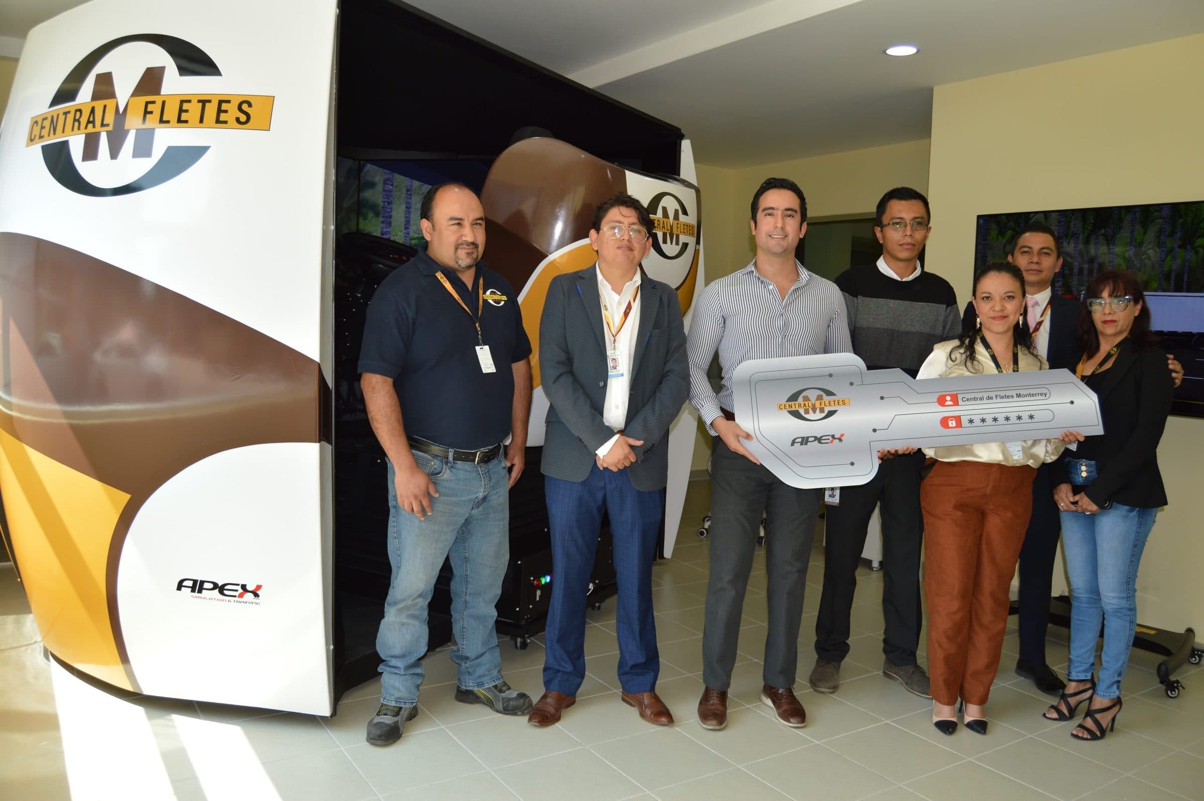 CENTRAL DE FLETES INAUGURA UNIVERSIDAD DE OPERADORES CON SIMULADORES APEX