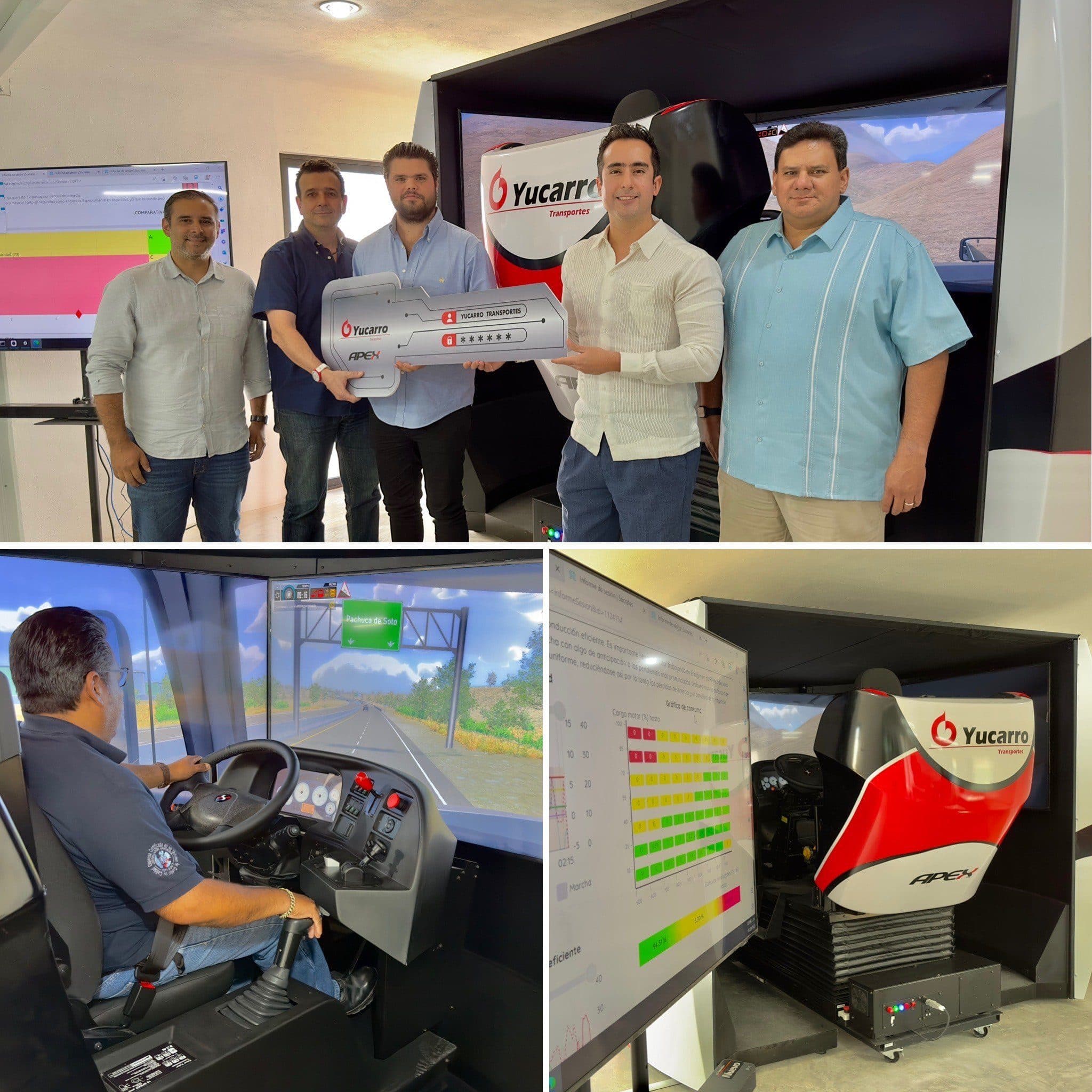 GRUPO LODEMO INVIERTE EN SEGURIDAD Y AHORRO MEDIANTE SIMULADOR DE AUTOTRANSPORTE PARA DIVISIÓN YUCARRO