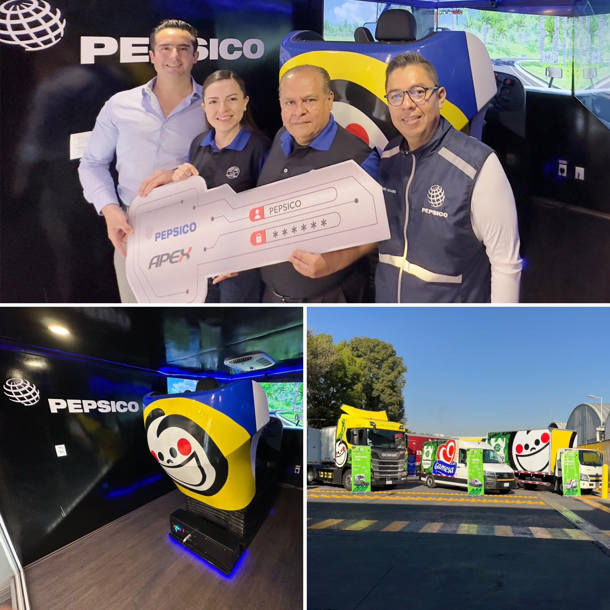 HABILITADA SEGUNDA AULA MÓVIL CON SIMULADOR DE AUTOTRANSPORTE DE PEPSICO MÉXICO