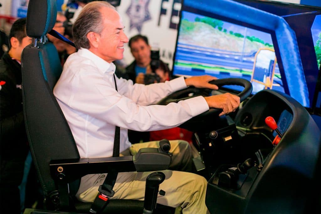 Inauguración de la Escuela Nacional de Autotransporte