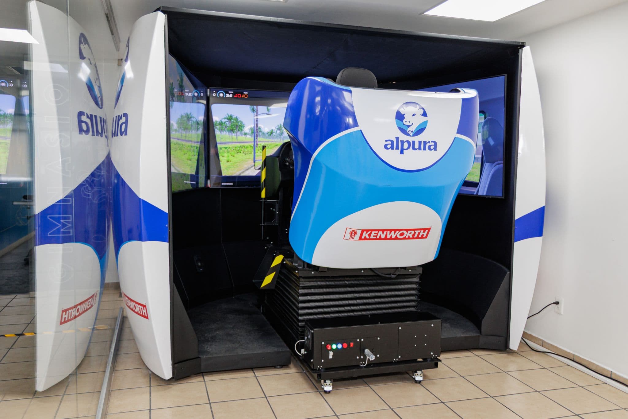 Simulador de autotransporte APEX de Alpura para profesionalizar operadores