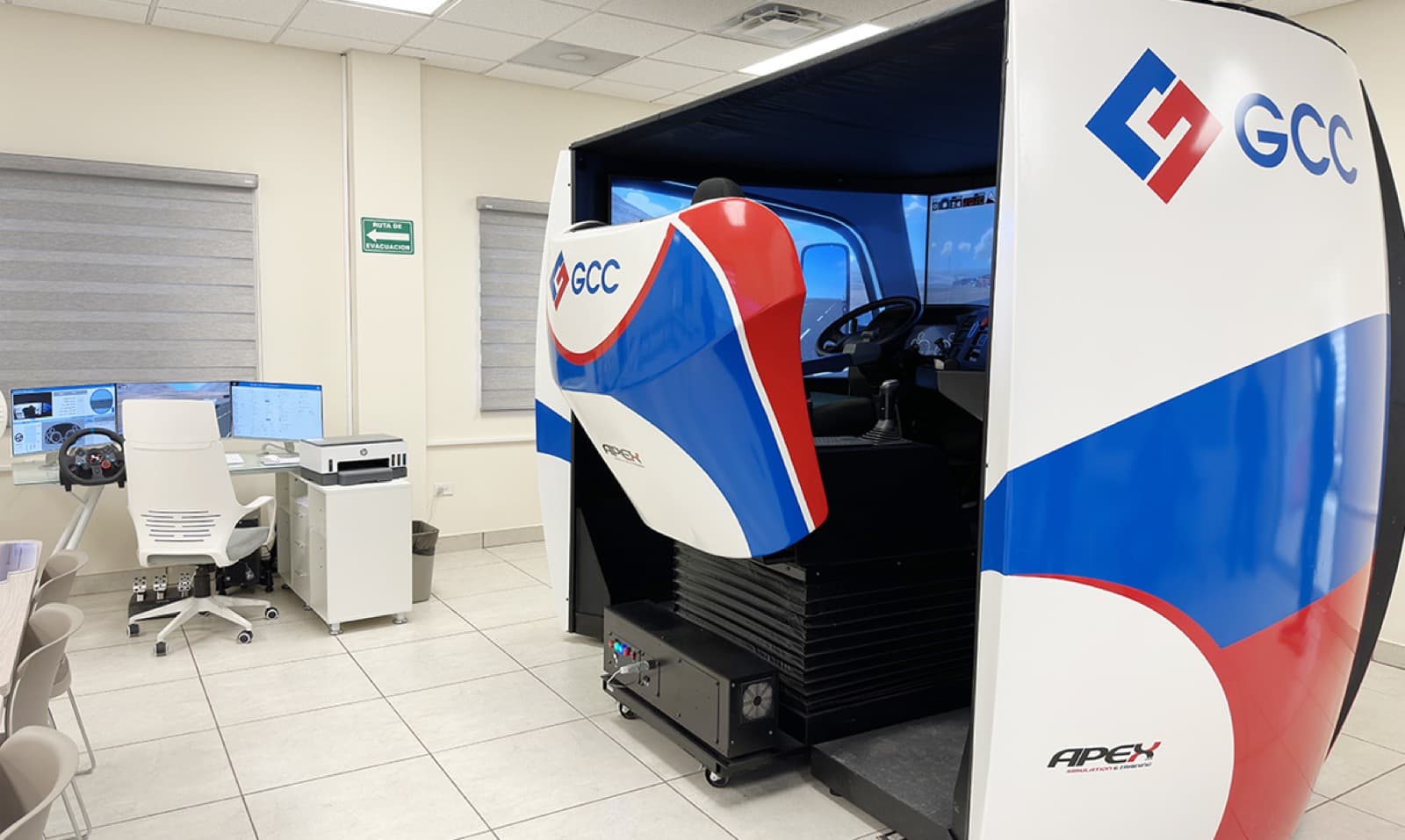 Simulador de transporte APEX en GCC