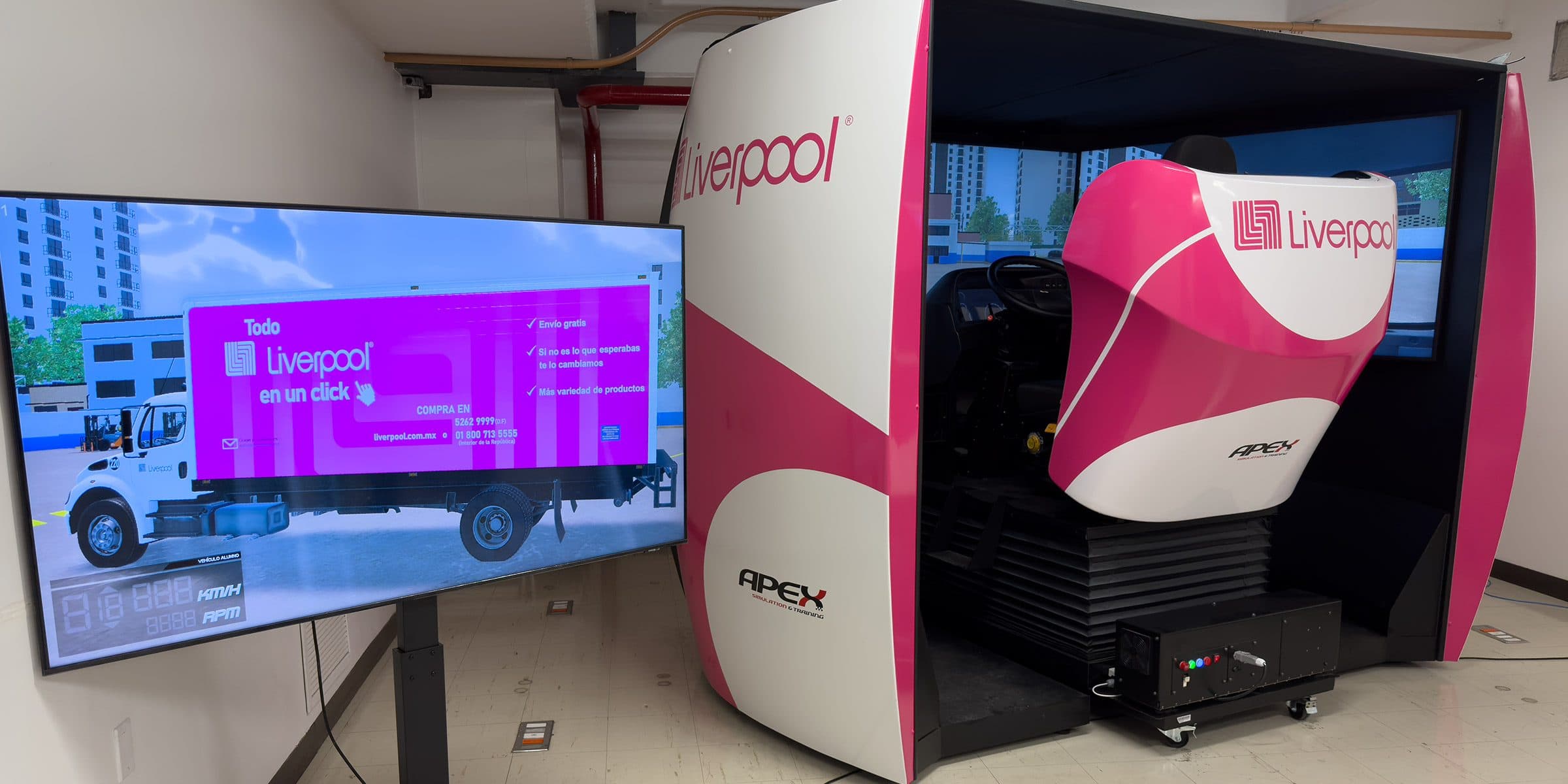 Módulo de eco-conducción del software APEX con análisis de consumo