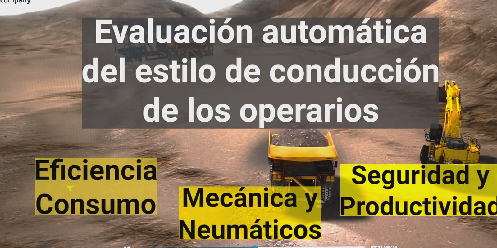 Evaluación automática del estilo de operación en el simulador de minería